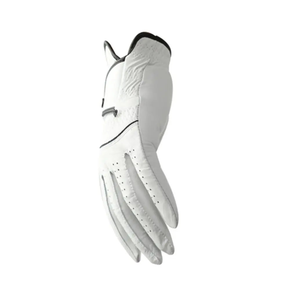 Sheepskin Men's Sports Golf Glove Breathable Single Left Hand Leather Golfing Glove Maximum Grip Slip-Resistant Golf Accessories