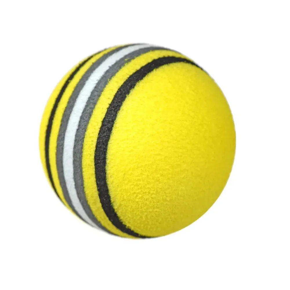10Pcs Foam Golf Balls Indoor Swing Training Practice Rainbow Sponge Balls Soft Flexible Golf Training Aid Accessories