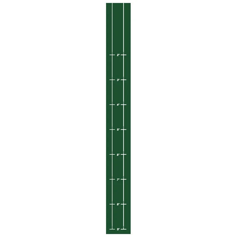 Putting Mat with Distance Markers Indoor Golf Training Aid Portable Practice Mat for Home Office Stroke Improvement