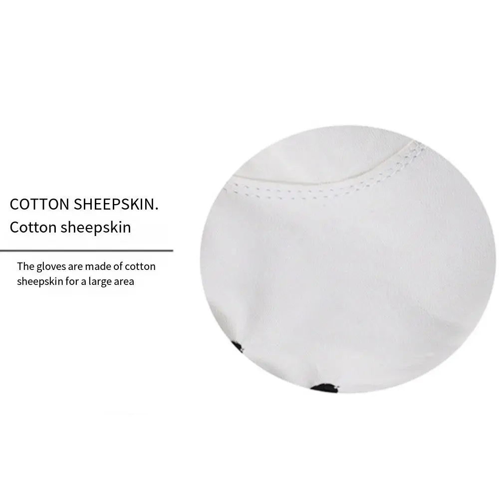 Sheepskin Men's Sports Golf Glove Breathable Single Left Hand Leather Golfing Glove Maximum Grip Slip-Resistant Golf Accessories